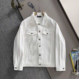 Chrome Hearts jacquard denim jacket